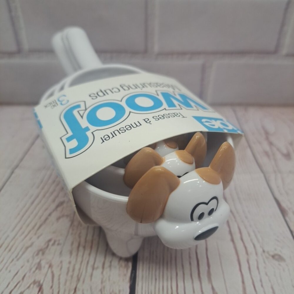 Dog Measuring Cups Stackable 3pc By JOIE NEW